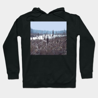 Cattails by the River Hoodie